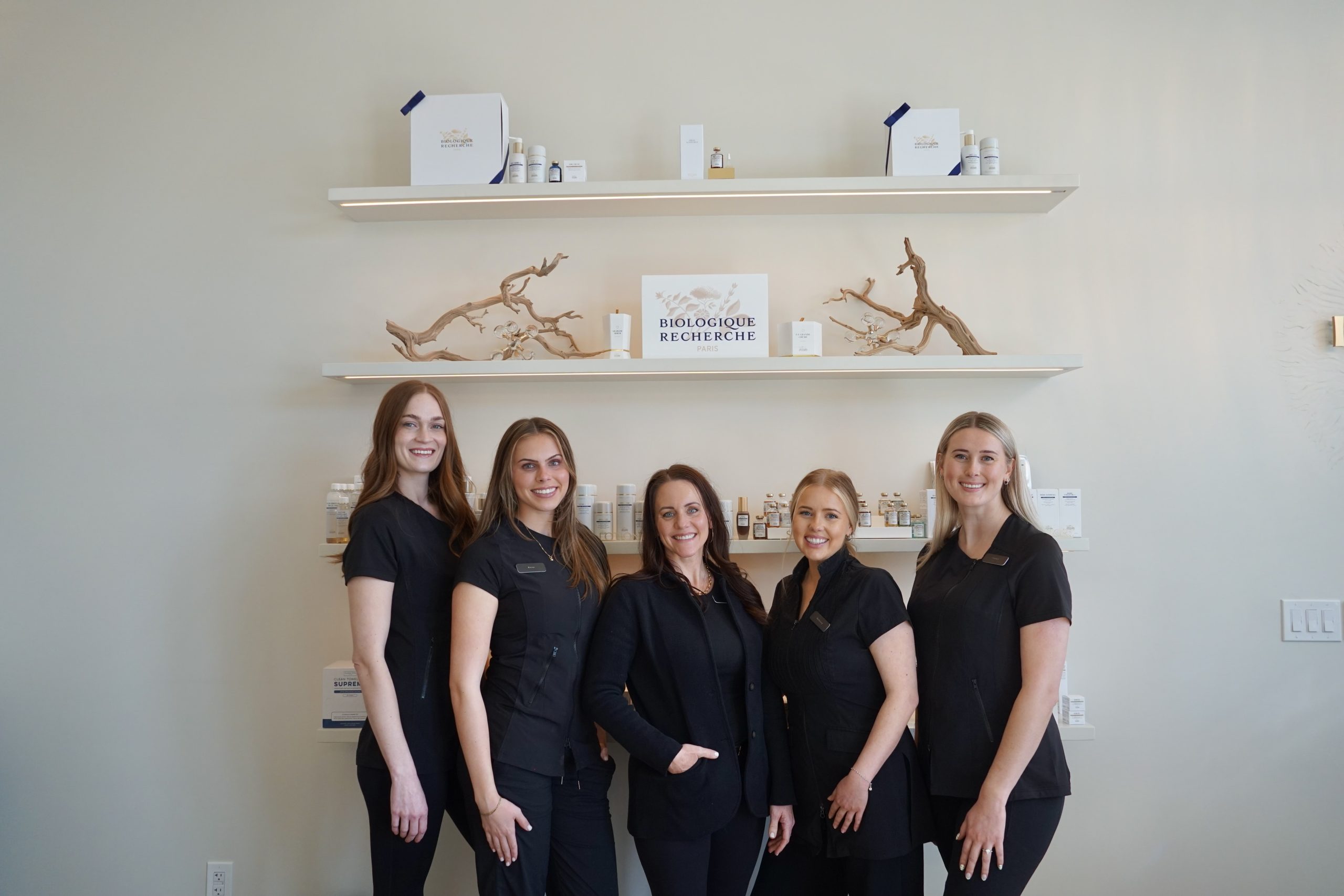 The Iconic Skin team of estheticians in their Sugar House, Salt Lake City boutique